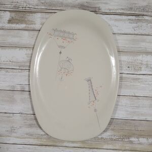 Impromptu Iroquois ben Seibel Jardinieres 15”x 10 platter